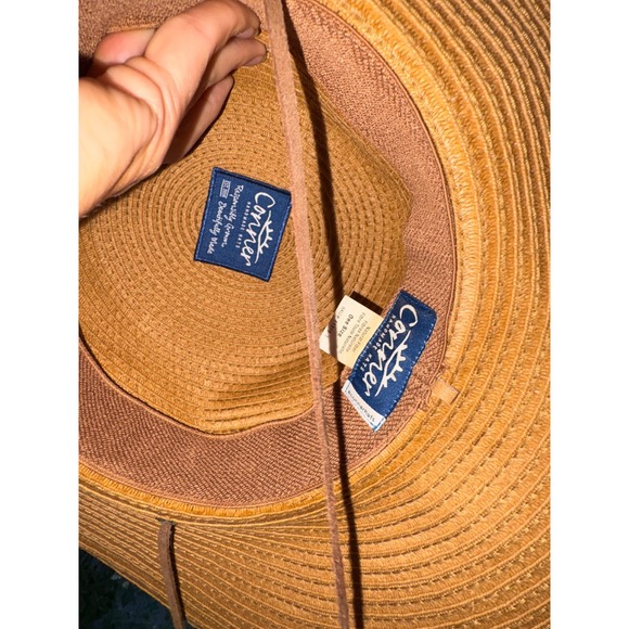 Conner Sun Hat Natural Fiber Wide Brim Chin Strap Packable Beach Travel main image 12